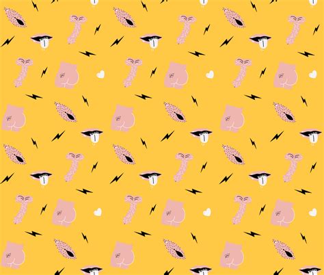 Pattern Work With Sexy Stuff By Kat Schober On Dribbble