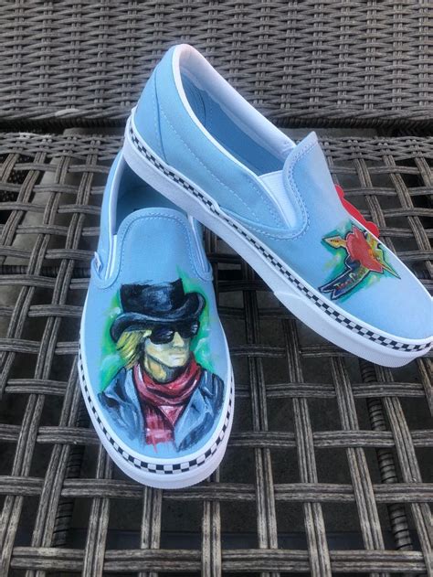 Custom Painted Vans Etsy In 2020 Vans Painted Vans Canvas Shoes