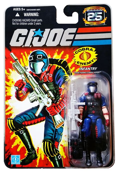 Buy G I Joe Th Anniversary Cobra Viper Infantry Inch Action Figure Online At