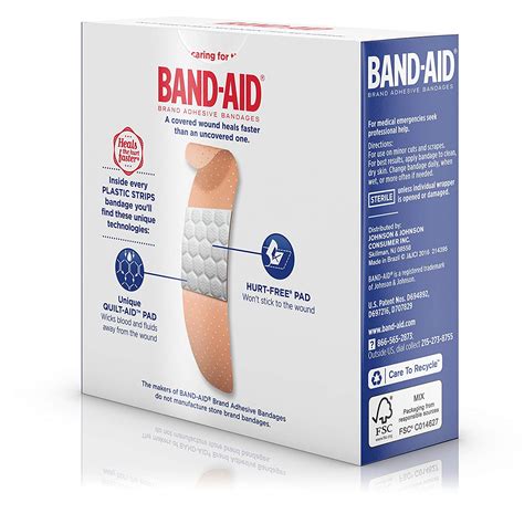 Band Aid Plastic Brand Adhesive Bandages Strips Pack Of 60