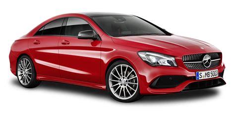 Red Mercedes Benz CLA Car PNG Image PurePNG Free Transparent CC PNG Image Library
