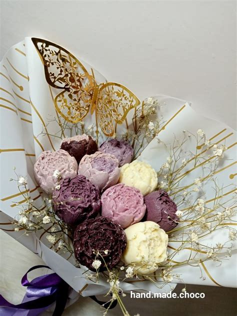 Bouquet 💐 Fleurs 🌹 Au Chocolat 🍫 Chocolate Flowers Bouquet Cadeau