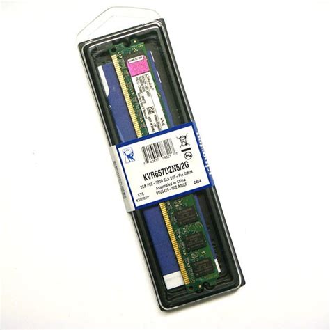 Memória Ddr2 2gb 667mhz Kingston Kvr667d2n52g Francavirtual Informática