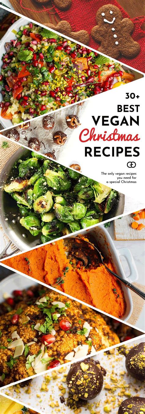 What to serve before christmas dinner? 30+ Incredibly Delicious Vegan Christmas Recipes | Vegan christmas dinner, Healthy christmas ...