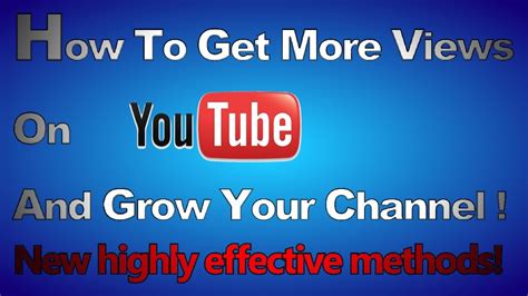 How To Get More Views On Youtube Ultimate Guide Youtube