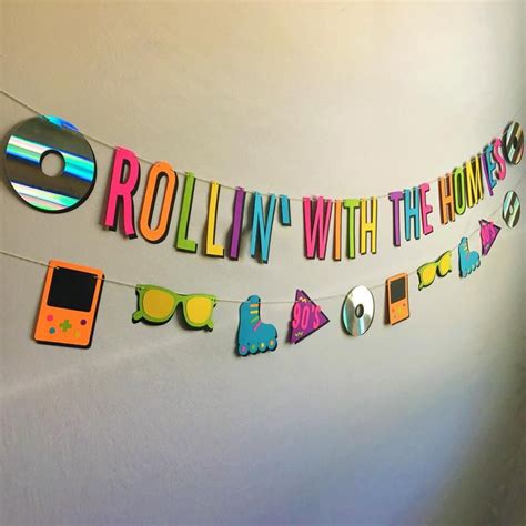 Pin By Clarissa On 90s Party 90s Party Decorations 90s Theme Party