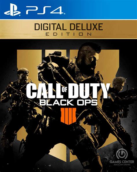Call Of Duty Black Ops 4 Digital Deluxe Playstation 4 Games Center