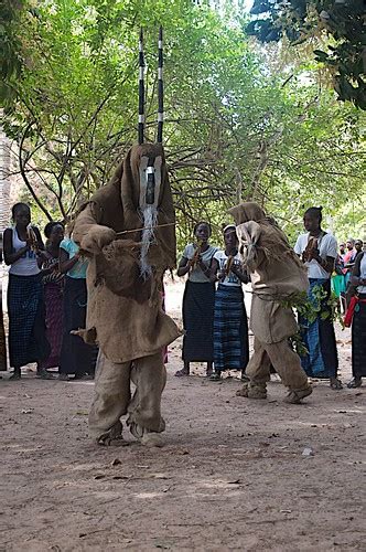 235 Mask Dance Of Dioula People Kaguitte Village Cassa Flickr