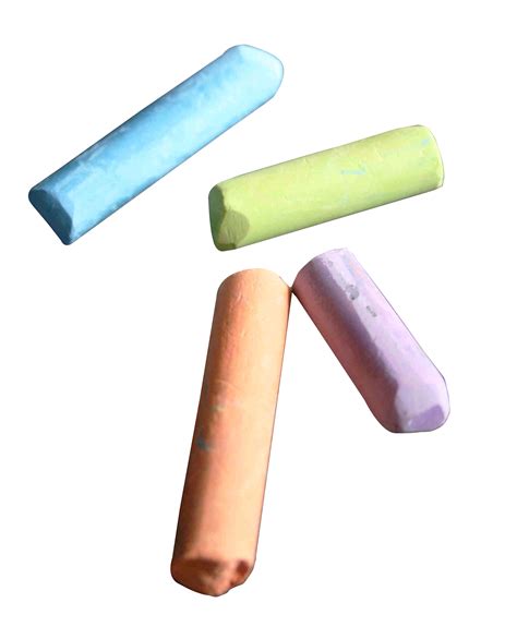 Color Chalk Pieces Png Image Color Chalk Piecings