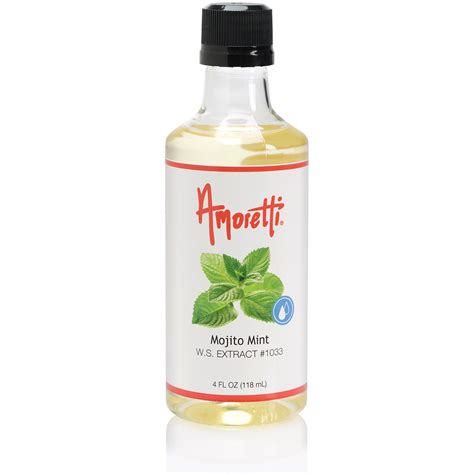 Mojito Mint Extract Water Soluble Just Mint No Lime — Amoretti