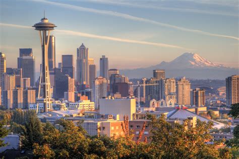 Seattle Skyline Wallpapers Top Free Seattle Skyline Backgrounds