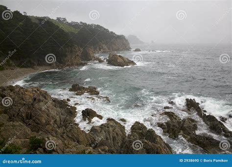 Pacific Ocean Coastline Stock Photo Image Of Beauty Island 2938690