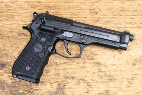 Beretta 92fs 9mm Used Pistol With Crimson Trace Lasergrips Sportsman