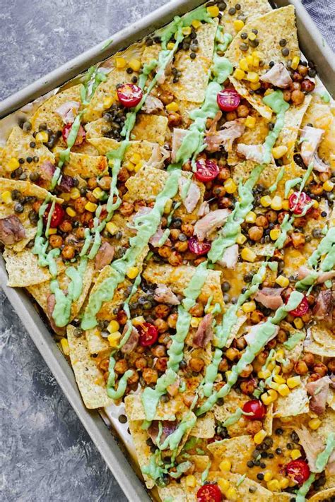 I don't mean that in the sense of taste, but time! 10-Minute Protein Loaded Nachos | Recipe | Food recipes ...