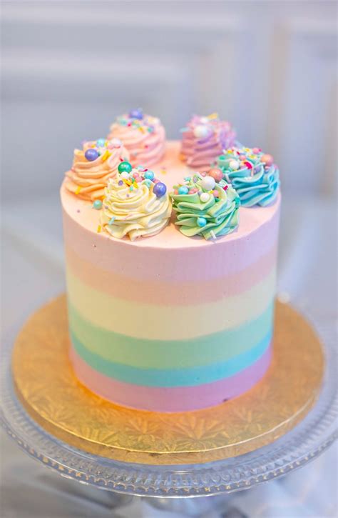 The Rainbow Cake — Ecbg Cake Studio