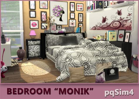 Monik Bedroom By Mary Jiménez At Pqsims4 Sims 4 Updates