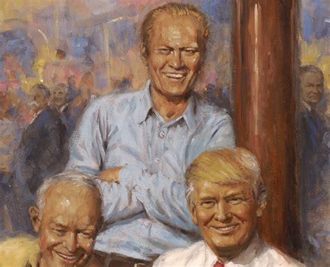 You Really Have To See Trumps Bizarre New Painting