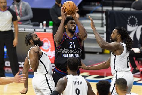 Joel Embiid Leads Sixers Past Shorthanded Nets