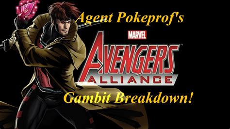 Marvel Avengers Alliance Breakdown Gambit Youtube
