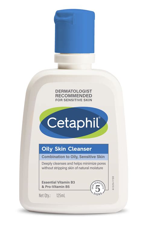 Cetaphil Oily Skin Cleanser 125ml Suited For Acne Prone Skin Cetaphil