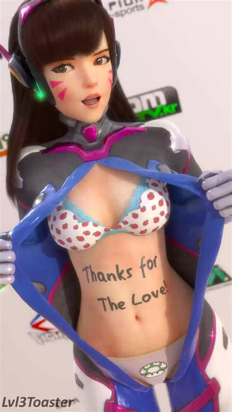 D Va Wants To Thank Her Fans Lvl Toaster