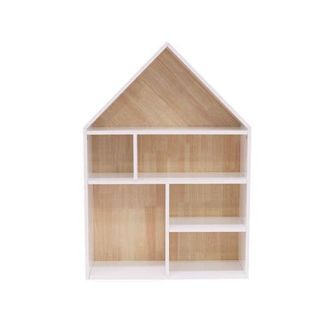 Open Ended Doll House Toy Storage Wooden Doll House