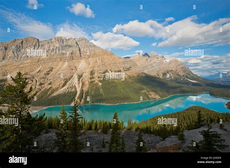 Peyto Lake In Banff National Park Alberta Canada Stock Photo Alamy