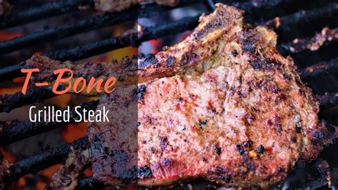 Grilled T Bone Steak Recipe Perfectly Grilled Steak Rimshas Spicezilla Youtube