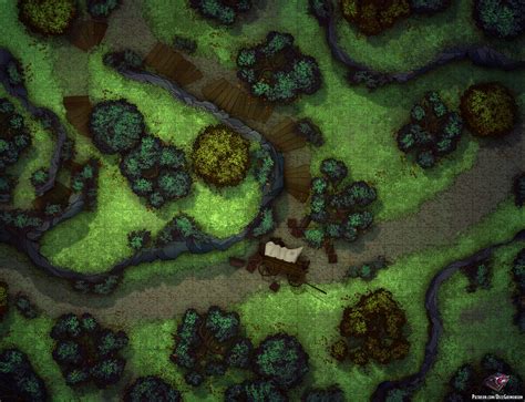 Forest Path Vol 5 Dandd Map For Roll20 And Tabletop Dice Grimorium
