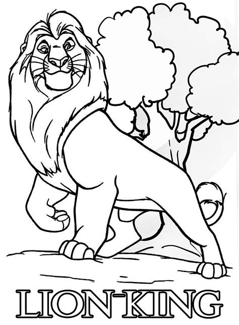 Amongst numerous benefits, it will teach your cub to focus, to develop motor skills, and to help recognize colors. Lion King Coloring Page - Free Printable Coloring Pages ...