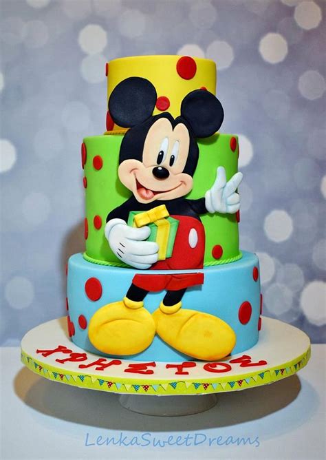Mickey mouse works (also known as disney's mickey mouse works) is an american animated television series produced by walt disney television animation featuring mickey mouse and his friends in a series of animated shorts. Mickey Mouse birthday cake. - cake by LenkaSweetDreams ...