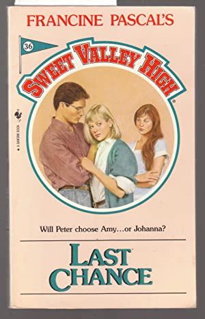 Sweet Valley High Last Chance No In Series By Pascal Francine And William Kate Very