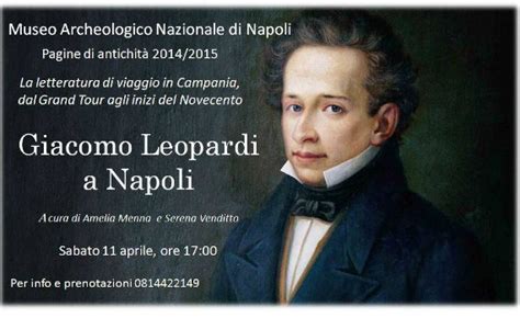 Conferenza Su Giacomo Leopardi A Napoli Carrozzeandcavalli