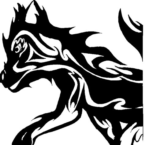 Black Fire Wolf By Royle Mcculloch On Deviantart