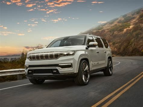 Jeep Grand Wagoneer Concept Officially Debuts Production Model To