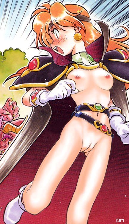 Lina Inverse Slayers Girl Belt Blush Boots Breasts Breasts Apart Cape Cleft Of Venus
