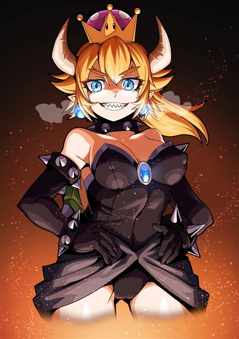 Bowsette Mario Series And New Super Mario Bros U Deluxe Drawn By Zen O