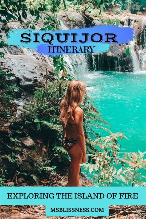 Siquijor Itinerary How To Explore The Island Of Fire Philippines Travel Travel Destinations