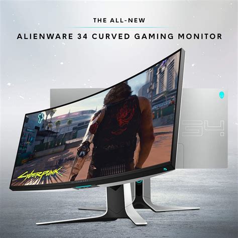 Monitor Para Juegos Alienware 120hz Ultrawide Monitor Curvo De 34