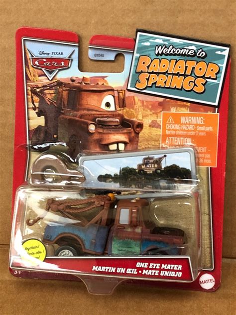 Disney Cars Diecast Welcome To Radiator Springs One Eye Mater With K