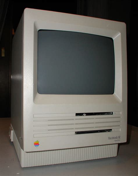 Vintage Computer Photos Subject Apple Macintosh Se Superdrive