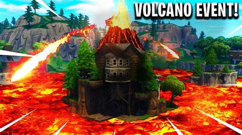 Fortnite Cube Volcano Event Is Happening Now At Loot Lake Cube Event