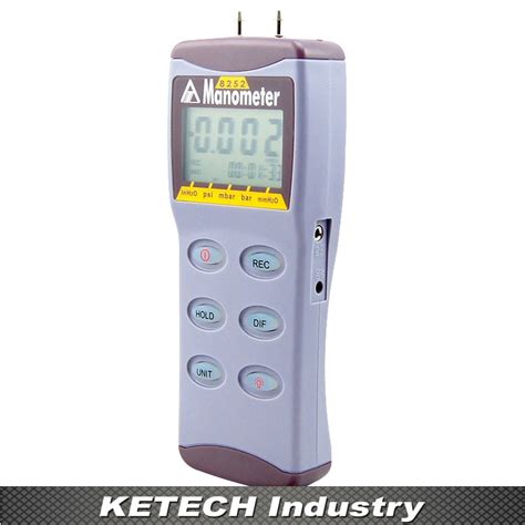 Az 8230 Digital Manometer Electronic Air Pressure Meter In Pressure