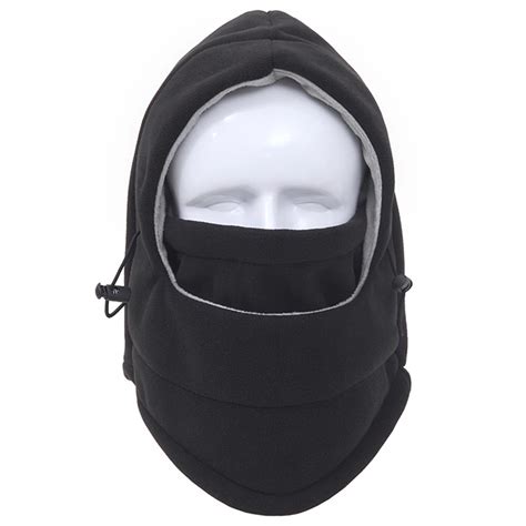 balaclava windproof ski face mask for men women soft warm fleece ear flap winter hat hood for