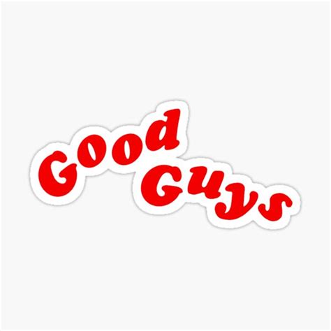 Chucky Good Guys Sticker For Sale By Alliegg Redbubble