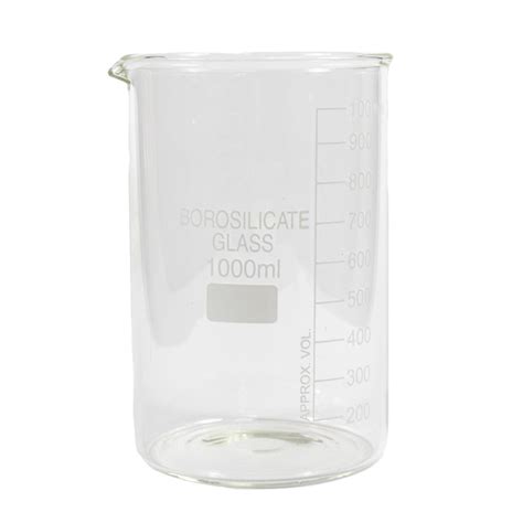 Graduated Borosilicate Glass Beaker 1000 Ml American Scientific