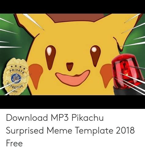 Pikachu Shocked Meme Template