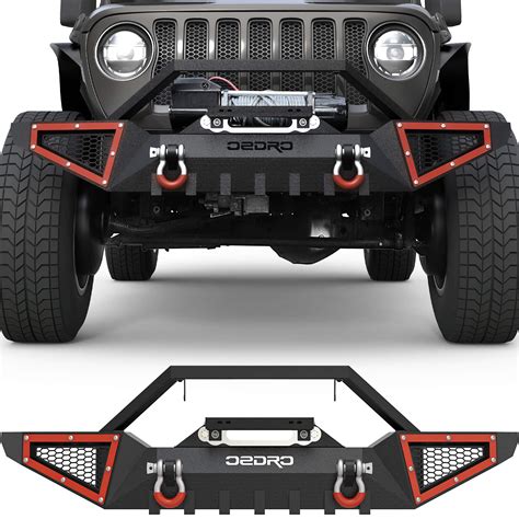 Buy Oedro Front Bumper Compatible With 2018 2024 Jeep Wrangler Jl