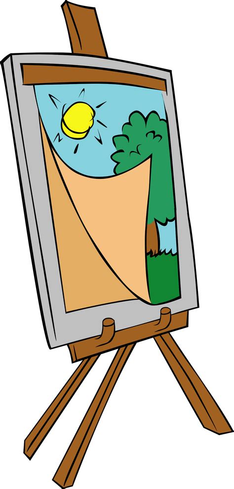 Easel Clipart Artist Easel Easel Artist Easel Transparent Free For