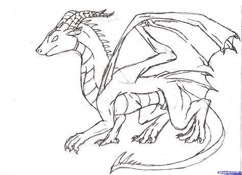 Step By Step Dragon Drawing At Getdrawings Free Download